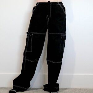 90s Style Oversized Grunge Pants